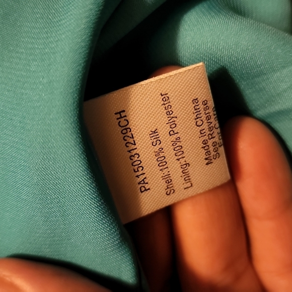 PARKER NWT LONG BUSTIER MAXI REAL SILK LINED DRESS - Picture 4 of 10